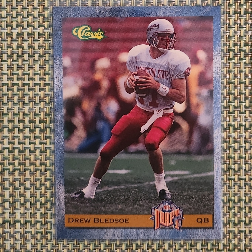 Drew Bledsoe Rookie Football Card